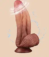 Ð`īldó, brinquedo Ṕara feminino Ṕrótese Ventosa Ṕênis Brinquedos Sexuais Feminino penisde borracha realistico DO1028