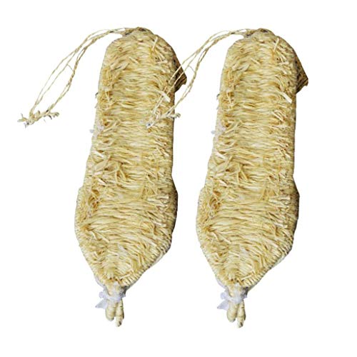 Grifri Unisex con Estilo de Paja Sandalias Hechas a Mano Stem Zapatos Sandalias de Paja Trenzada Casual Zapatos Hechos a Mano de Paja Natural Masaje Sandalia 41 Yard