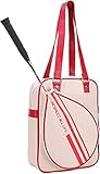 ZYDEDP Raquetero Tenis Bolsas para Raquetas de bádminton Bolsa portátil para Raqueta de bádminton,Bolsa Deportiva para Ejercicios,Bolsa de separación de Ropa Seca y húmeda-Beige||39 * 30 * 11CM
