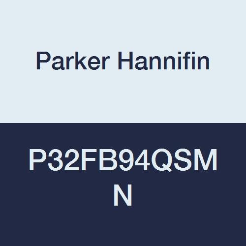 Parker Hannifin P32FB93EGMN Series P32FB Aluminum Global Modular Compact Particulate Filter, 5 µ Element, Poly Bowl with Bowl Guard, Manual Drain and Without Mounting Bracket, 3/8" NPT Port