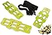 C31628GREEN Billet Machined Battery Plates for Axial SCX6 Crawler