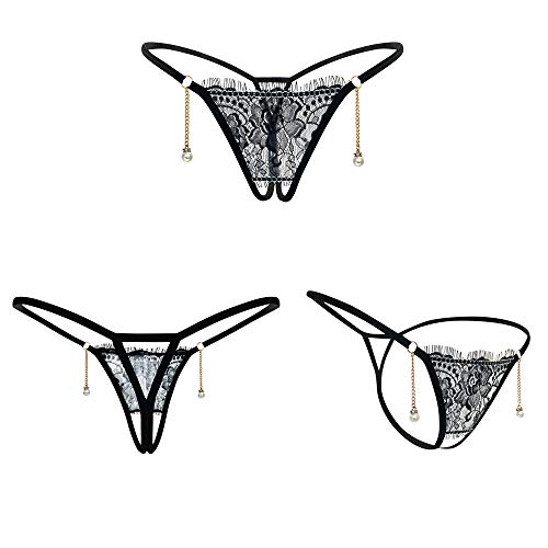 Jelove LINUMIN Women Sexy Panties Floral Lace Briefs Thongs Underwear Pack of 44