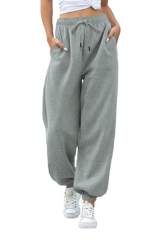 dockstreet Loose fit Joggers/Loose fit,High Waist Lowers/Cute Style, Relaxed Hip Hop Style Pants for Women