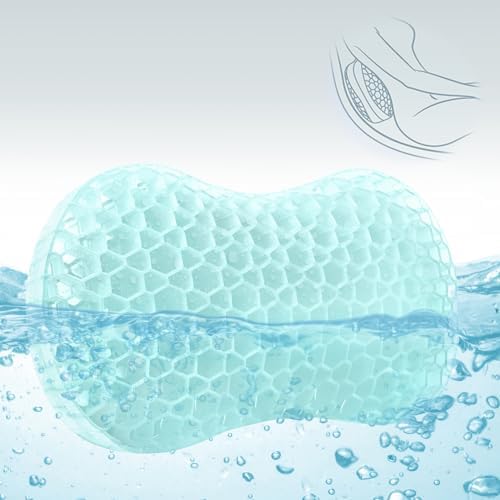Amazon.com: Sunlit Bath Jello Gel Bath Pillows, Lumbar Pillow for ...
