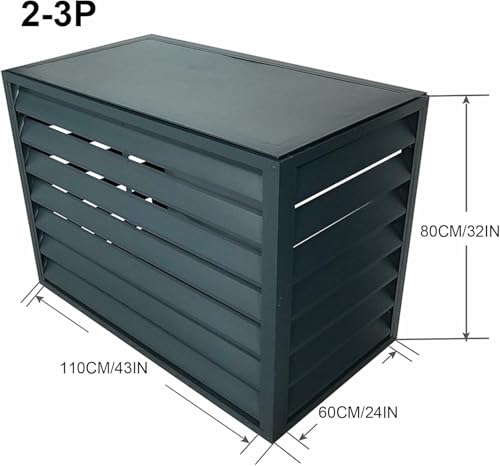 Valla de aire acondicionado en terrazas cubiertas de aluminio para un ático elegante 3