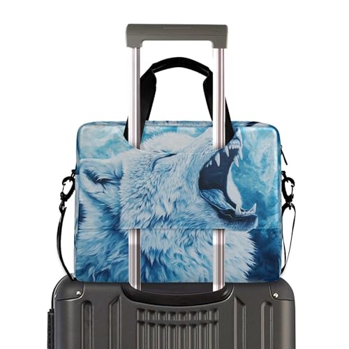 Maletín para laptop portátil hasta 17 pulgadas con correa miniatura 3