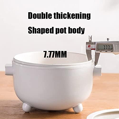 HBOY Electric Hot Pot, Mini Electric Steamer, 2L Rapid Noodles Cooker, Electric Shabu Shabu Hot Pot, Mini Stock Pot, Portable Travel