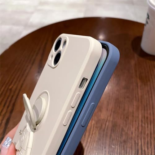 Coque iPhone 12 rose astronaute pour regarder vos vidéos les mains libres - 4