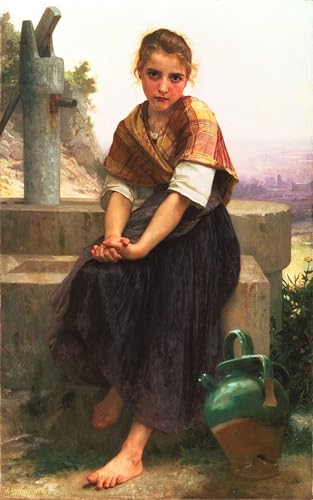 Tableau Bouguereau 60x90cm idéal pour sublimer la décoration de votre salon