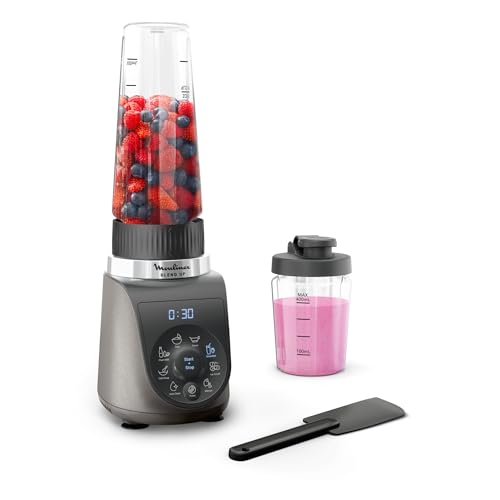Moulinex Blend Up, Mini blender puissant, 1 000 W, 8...