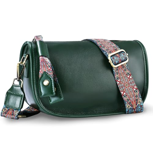 Yonami Genuine Leather Crossbody Bags for Women - Crossbody Bags for Women Trendy - leather Small Purses for Women