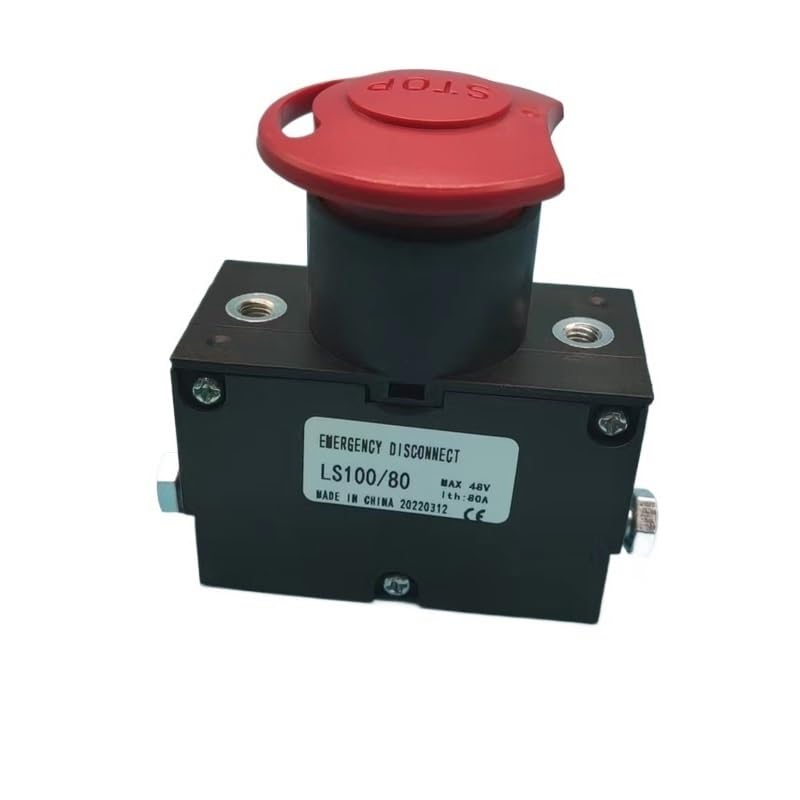 Teile for Elektrostapler ED60 Not-Aus-Schalter Trennen LS100/80, passend for Noni EPT15 Linde MT15 Ersatzteil