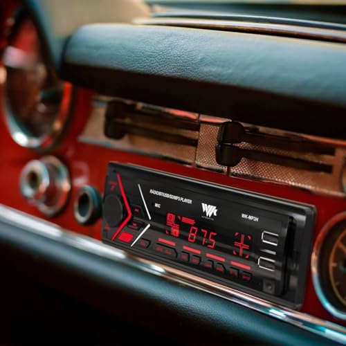 Som Automotivo Bluetooth USB SD Card Rádio FM App Iluminação 7 Cores
