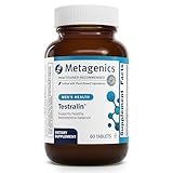 Metagenics Testralin - Testosterone Support for Men 40+* - Estrogen & Testosterone Metabolism Supplement* - with Flax Seed, Green Tea Leaf & Phytosterols- Gluten-Free - 60 Tablets