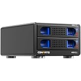 Cenmate 2 Bay External Hard Drive RAID Enclosure for 2.5/3.5