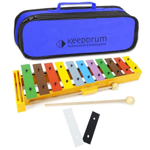 Sonor GS Plus Glockenspiel + 2 Erweiterungs-Klangstäbe Fis Bb + Trage-Tasche
