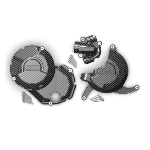 Sturzbügel Motorschutzabdeckung Für DUCATI Motorrad Für HYPERMOTARD 950 950 SP 950 RVE 2019-2023 Für MULTISTRADA 950 2019-2022(Kohlefaseroptik)