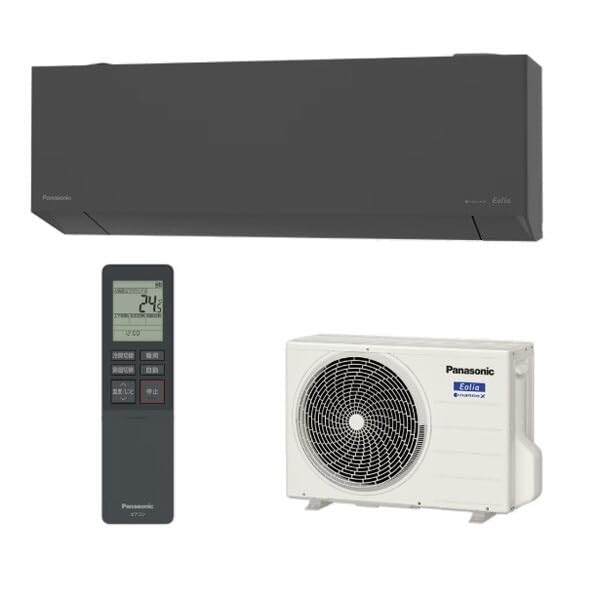 エアコン 6畳  CS-225DEL-H ダークグレー エオリア ルームエアコン Amazon | PANASONIC CS-225DEL-H ダークグレー エオリア [ルーム