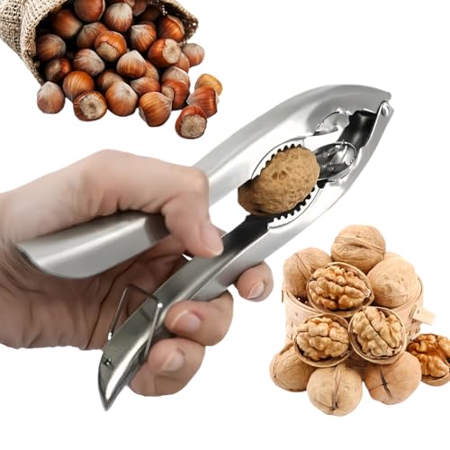 栗剥き器 | 人間工学的 多機能 ステンレス製 - ナッツ割り器,皮剥き用休日食品準備家族家庭キッチン料理スナック準備
