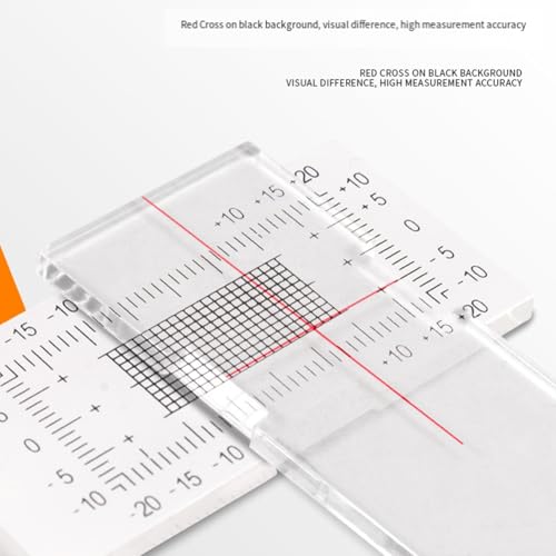 Thickness Gauge 4Pcs Crack Monitoring Record, Standard Tell-Tale Crack Monitor for the Standard and Corner Tell-Tale miniatura 6