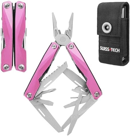 ZKH Pinza Multifunzione 16 In 1 - Acciaio Inox 2Cr13 - Con Blocco Di Sicurezza - Per Campeggio, Escursionismo, Riparazioni - 2