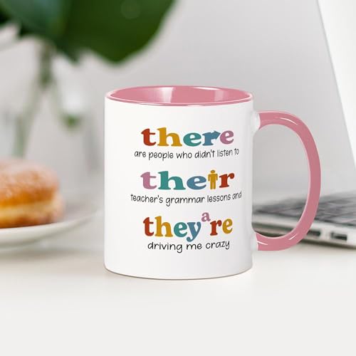 Taza de cerámica CafePress 11 oz blanca miniatura 3