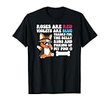 Poème amusant pour les amoureux des chiens T-Shirt