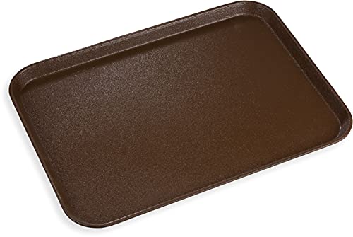 Bandeja rectangular antideslizante beige para hostelería y cocina de fibra de vidrio 3