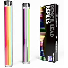 Four Candies 2.6MM Color Lead, Mechanical Colored Pencils Leads, 36 Color Pencils Refills, Assorted Colored Leads 72 PCS