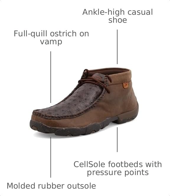 Image of Twisted X Men's Chukka Driving Moc Boot
