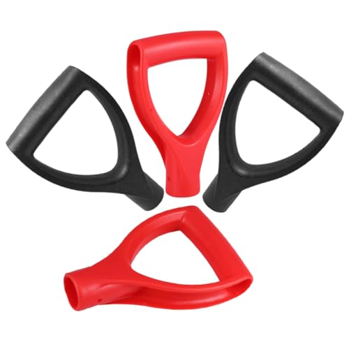 UKCOCO 4pcs Spade Handle Replacement Accessories to dig Shovel Handle Replacement Plastic Truck Wooden Pole Grip Fork Handle Replacement Handle Garden Accessories Replace