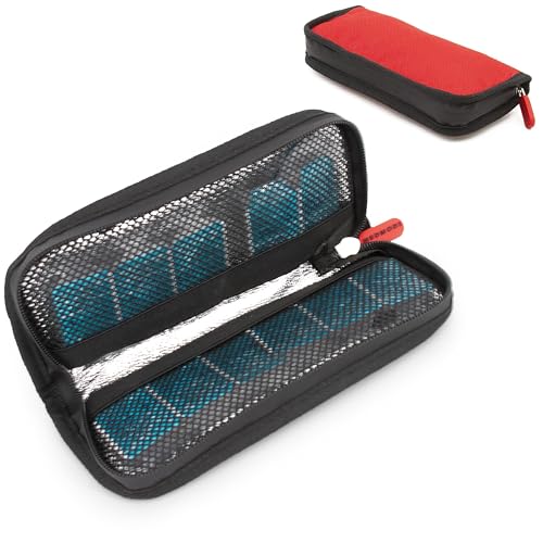 CASEMATIX Contact Lens Travel Case with Insulation