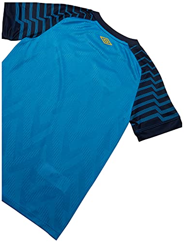 Camisa Goleiro Gremio Oficial 2021, Umbro, Junior, Azul/Marinho, 12