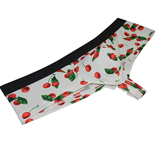 OROCOJUCO Men's Sports Underwear Brazilain Bikini Cheeky Brief High Cut Rear Swim Trunks 1/2 Back Coverage4