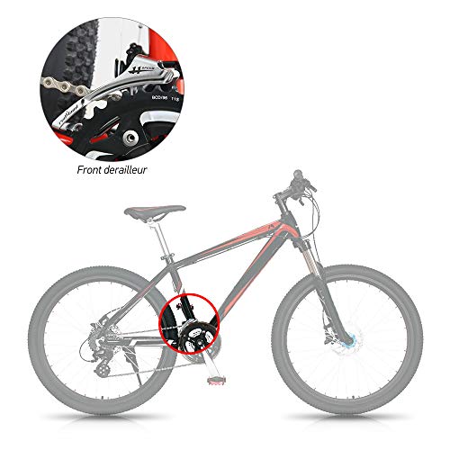 Desviador dianteiro, Romacci Desviador frontal para bicicleta 31.8-34.9MM Desviador frontal para bic