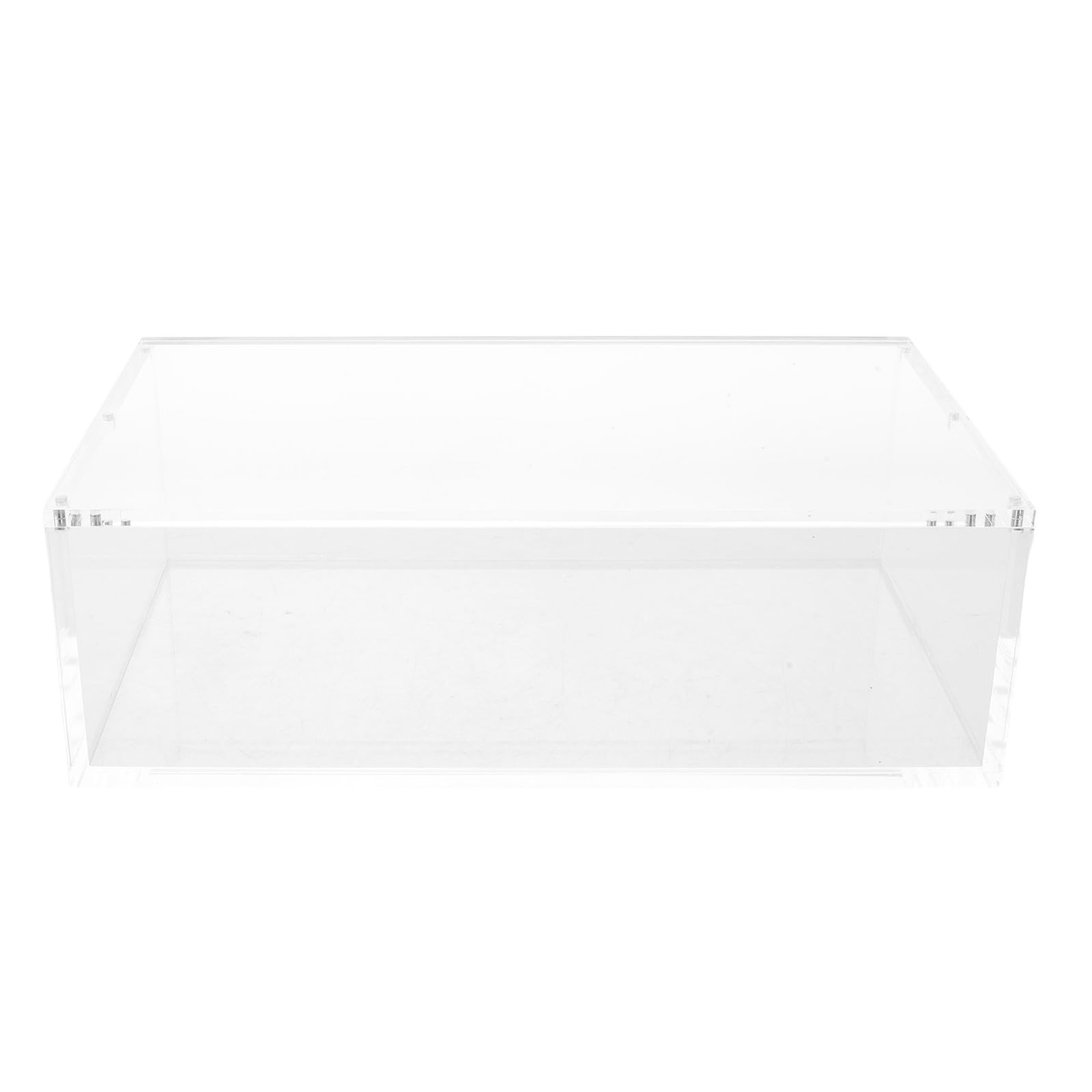 Mipcase Magnetyczne akrylowe pudełko na płytki mahjong, przezroczyste etui