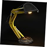 Esthétique de la lampe de bureau - la lampe de table d'excavatrice est très cool et créative, très distinctive et pratique, pour la décoration intérieure, les lampes de table de nuit
