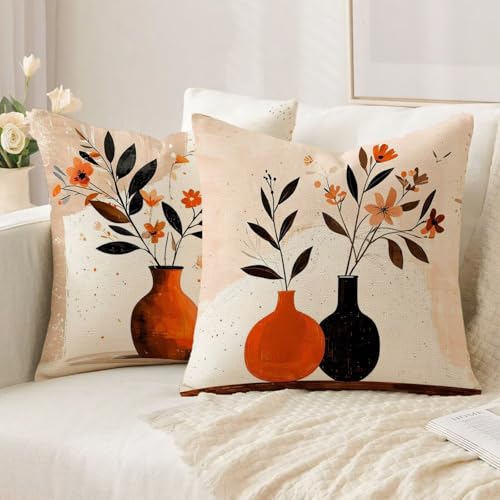 Housse coussin 80x80cm imperméable double face avec zip invisible