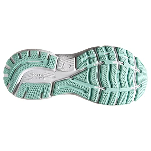 Brooks Brooks Women's Ghost 15 Neutral Running Shoe - Grey/Blackened Pearl/Blue - 5 Medium