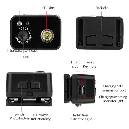 Caméra frontale 2MP : filmer la nuit avec objectif 1080p