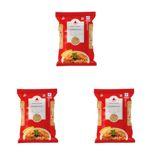 Image of Bambino Vegetarian Vermicelli Pouch, 850 grams / 900 grams(weight may vary) (packaging may vary) (Pack of 3)