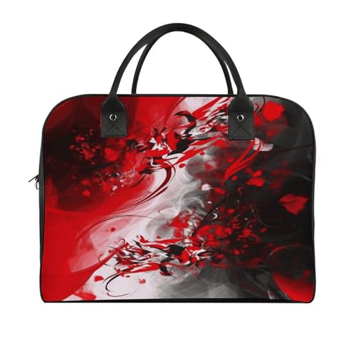 Maletín ligero para laptop unisex con diseño abstracto miniatura 3