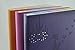 VIGOROSO Elegant Note Book Girls Notebook PU Leather Journal Writing Paper Butterfly Girl 200 Pages Colored Paper Edge (Purple)