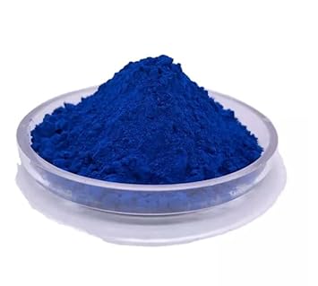 Reyal Blue Iron Oxide Color Pigment Color (Code : 101) | Cement Color Paver Block Color (450 Grams)