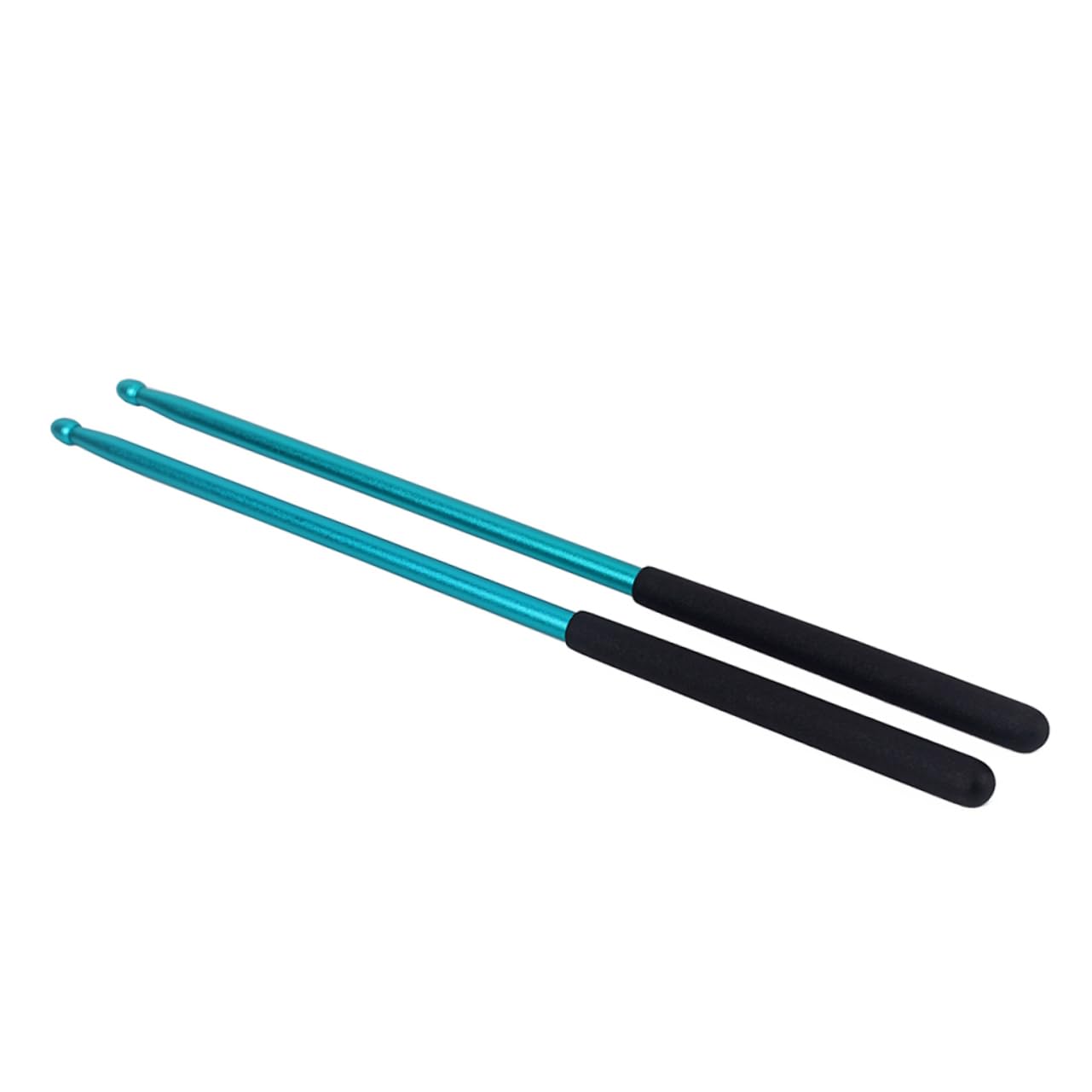 ifundom 2paare Aluminium Legierung Trommelstöcke Für Drum Pad Übung Robuste Und Langlebige Drumsticks Blau Für Drummer Aller Fähigkeitsstufen Zur Stärkung Und