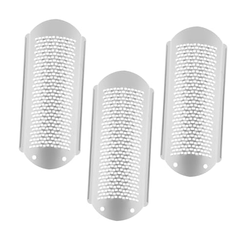 Healifty 3 piezas Raspador para Pies Acero Inoxidable Unidades Herramienta Pedicura Profesional Ergonómico para Eliminar Piel Muerta y Durezas Pies Uso Doméstico
