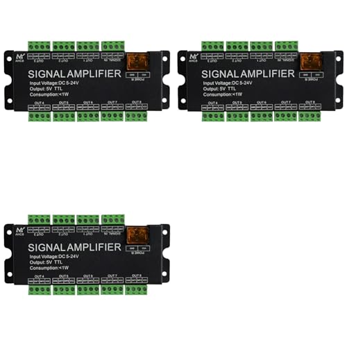 Amplificateur de signal WS2812 8CH LED sans coupure de courant