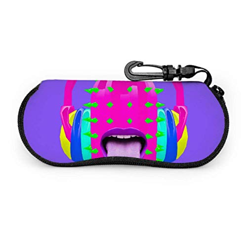 AOOEDM Niedliche Cartoon-Kaktus-Etui-Brillen-Brillen-Etui-Licht-beweglicher Neopren-Reißverschluss-weicher Fall-Mädchen-Brillen-Etui AOOEDM Niedliche Cartoon-Kaktus-Etui-Brillen-Brillen-Etui-Licht-beweglicher Neopren-Reißverschluss-weicher Fall-Mädchen-Brillen-Etui