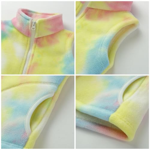 Image of Mud Kingdom Boys Girls Polar Fleece Vest Winter Thick Warm Outerwear Funny Cartoon