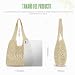 Imagen de Freiesoldaten Bolso Tote de Paja para Mujer Grande Verano Playa Tejido Bolso Bandolera para Viajes Vacaciones